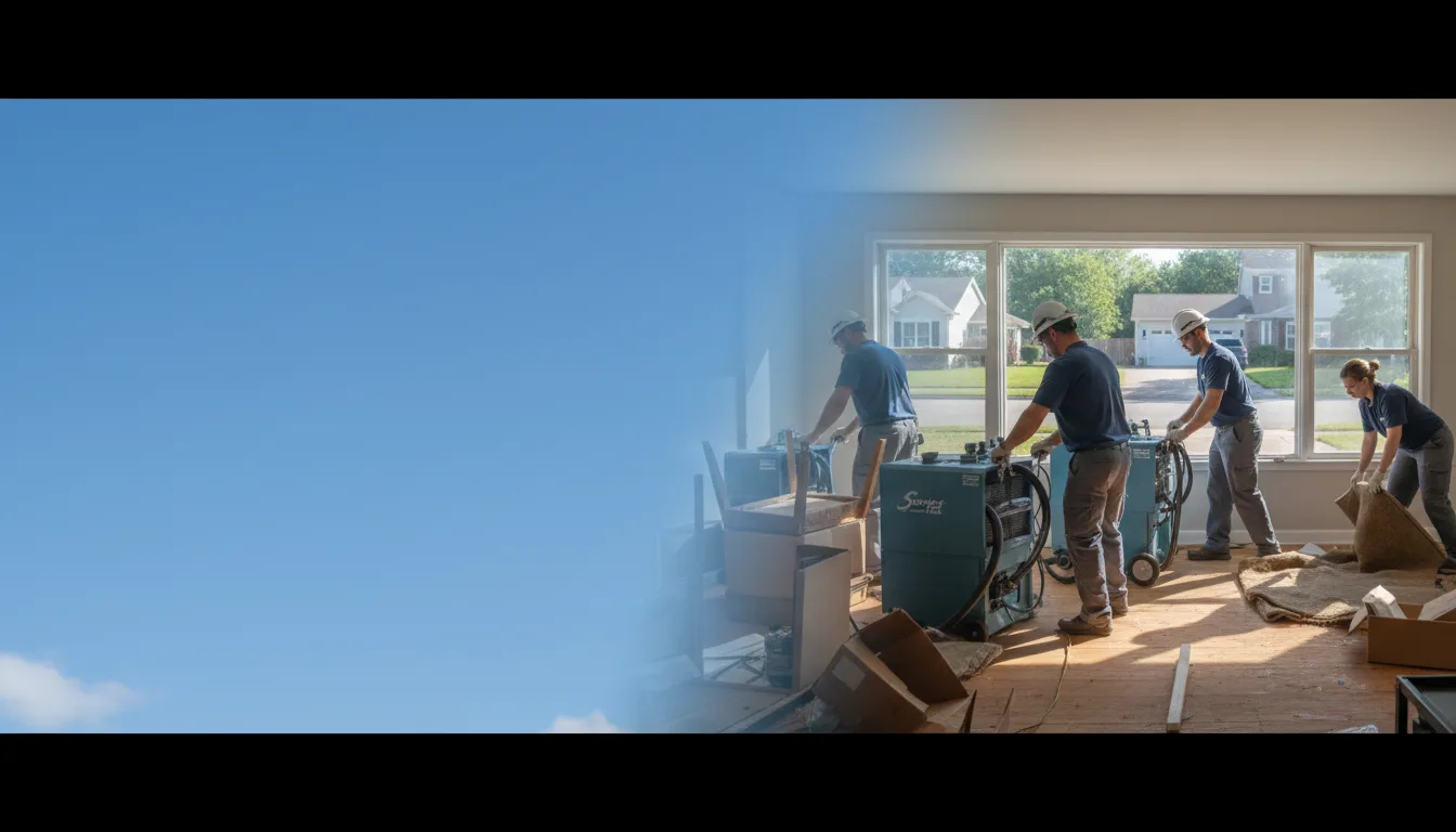 Flood Restoration in House, NM near me